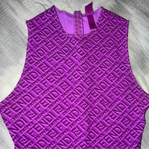 Fendi X Skims shorts romper - Picture 3 of 6